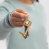 Onewheel Owner Gift 2020 Engraved Brass No Touch Door Opener Button Pusher Stylus Hygienic Tool Keychain Onewheel Float O'Clock Gift - Image 4